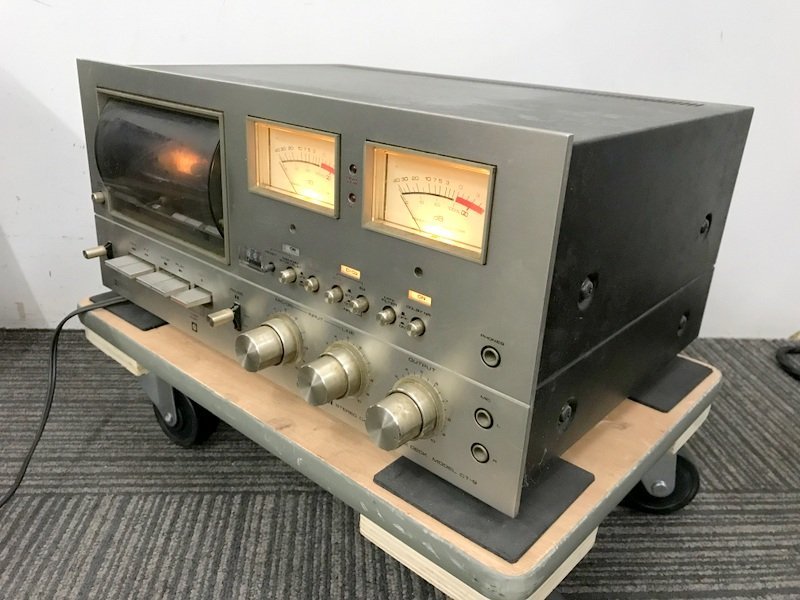Pioneer カセットデッキ CT-9（ジャンク品） CT-9 カセットデッキ パイオニア Pioneer ⁄ PIONEER YouTube - 現状品
