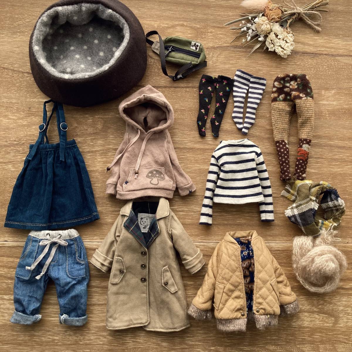 ブライス アウトフィット 冬のカジュアルお洋服セット ◇ブライス ブライス アウトフィット 冬のカジュアルお洋服セット ◇ブライス
