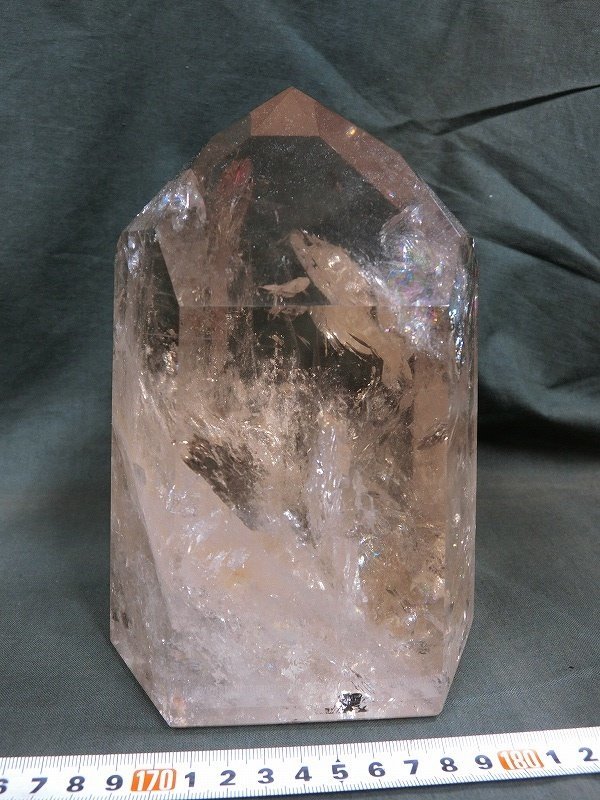  A5030 シトリン水晶 薄い褐色 原石 単結晶型 3kg オブジェ(原石)｜売買されたオークション情報、yahooの商品情報をアーカイブ公開 - オークファン 原石