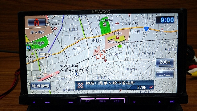 メモリーナビ KENWOOD MDV-626DT　地デジ受信 DVD再生