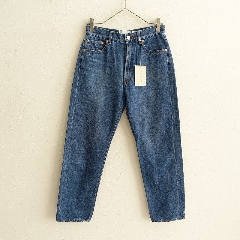 【本物保証，100%新品】 /定価2.6万 ヤエカ YAECA 6-11U スリムテーパードデニム パンツ 30ジーンズ綿麻インディゴボトムス 1-2212-127 61L22(女性用)｜売買されたオークション情報、yahooの商品情報をアーカイブ公開 - オーク 女性用