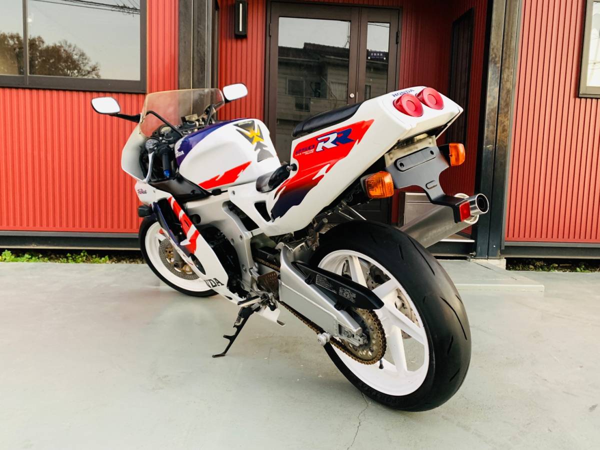 ホンダ CBR250RR 14,323km MC22 白・赤・青 中古車体！動画有！茨城県 