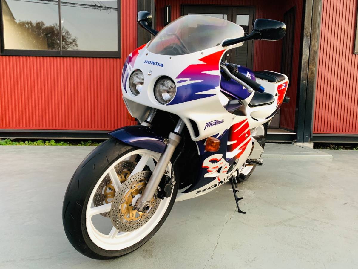 ホンダ CBR250RR 14,323km MC22 白・赤・青 中古車体！動画有！茨城県 