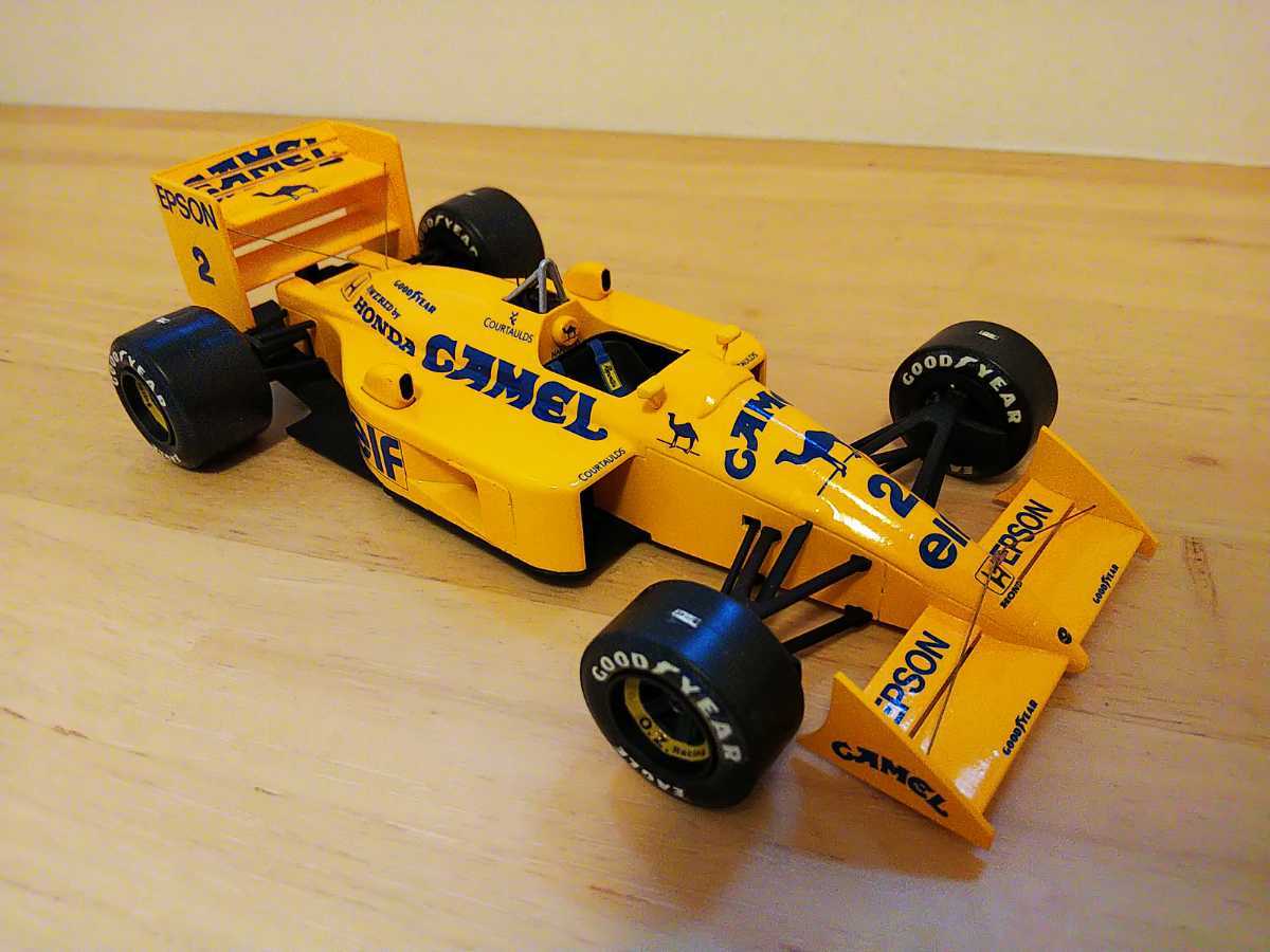  1/24 LOTUS 100T HONDA ロータス ホンダ 中嶋 悟(完成品)｜売買されたオークション情報、yahooの商品情報をアーカイブ公開 - オークファン 完成品