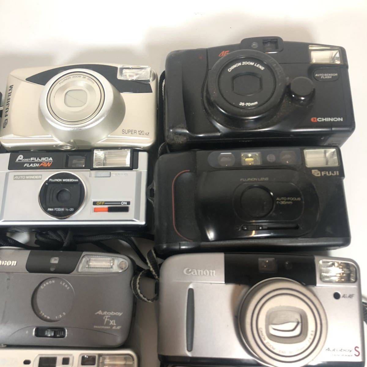 ジャンク フィルムカメラ 16台 まとめ MINOLTA FUJIFILM OLYMPUS μ