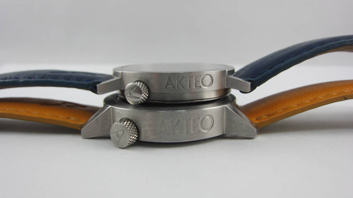 動作品】AKTEO アクテオ クォーツ 腕時計 2点セット フランス製 