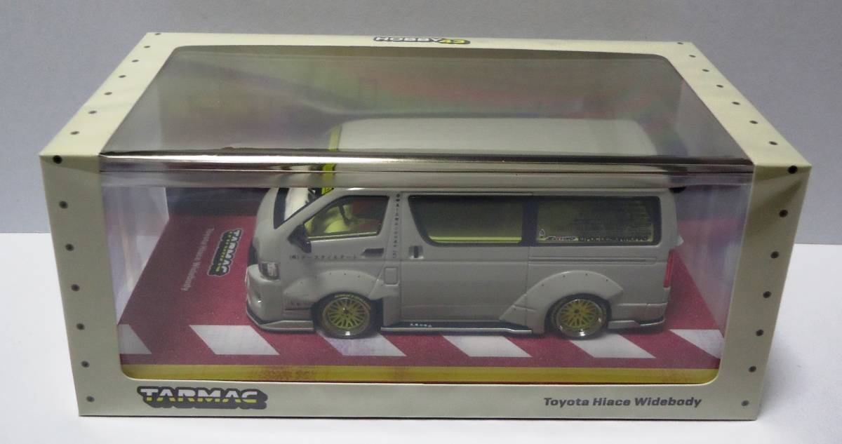 Tarmac 1/43 トヨタ ハイエース ワイドボディ グレイ ターマック T・S