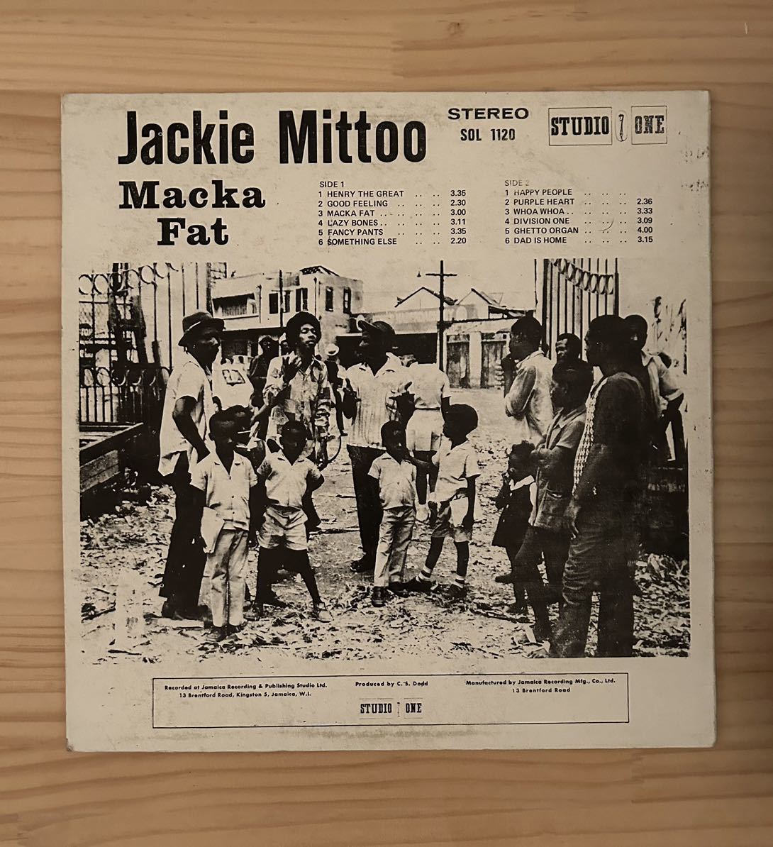 Jackie Mittoo Macka Fat ☆ - 廃盤 ⁄ CD レア！ Mittoo⁄Macka