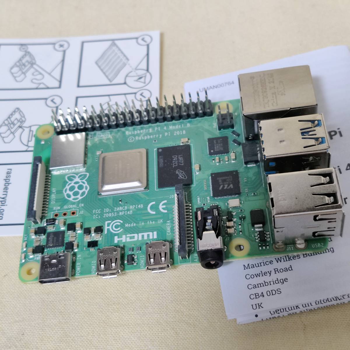 Raspberry Pi 0 Model B 8GB - RAM Kit | Computer Starter eBay Board