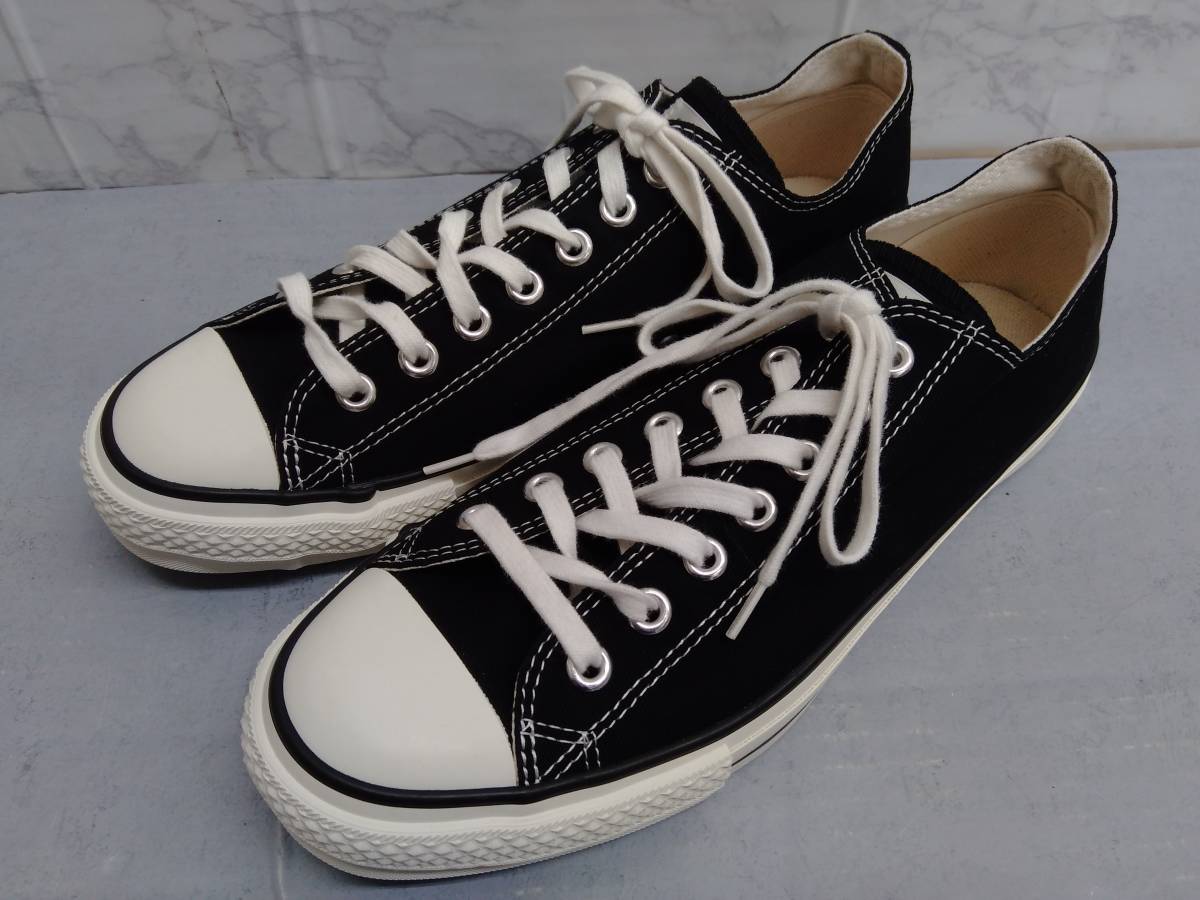 CONVERSE ALL STAR J OX スニーカー 28cm ブラック 黒 ホワイト 白 