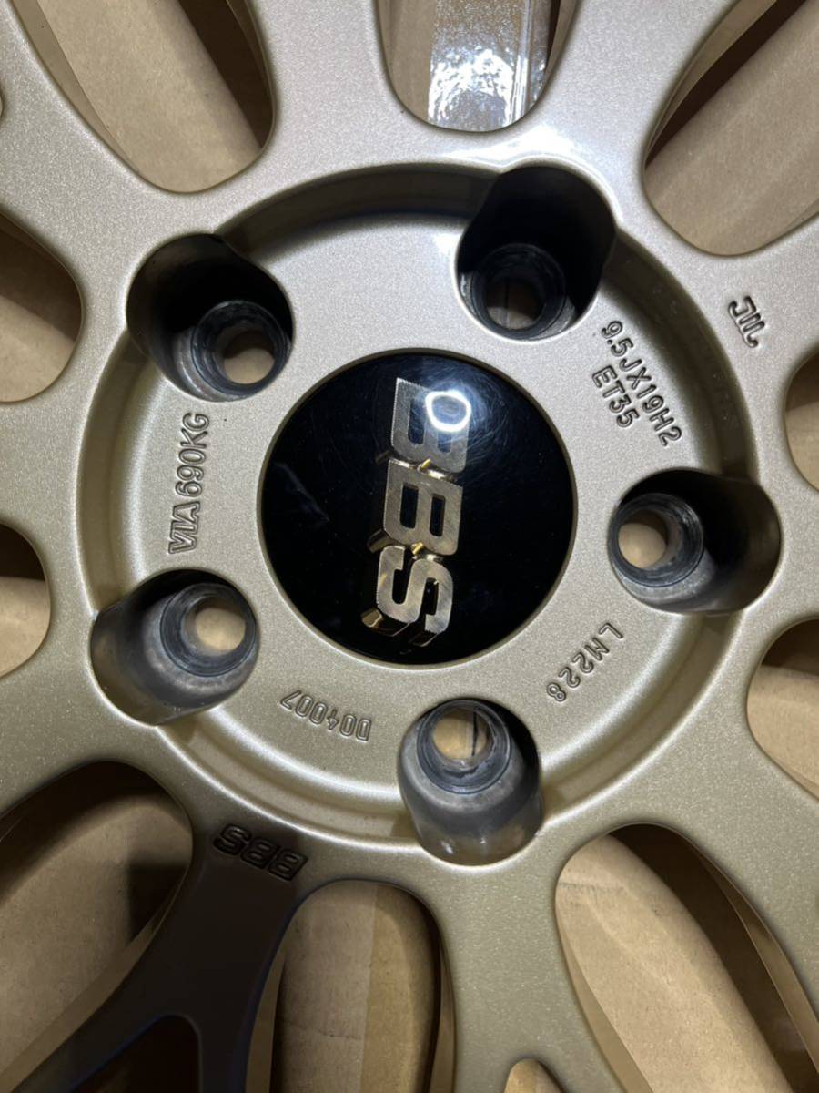 BBS LM 19インチ LM228 pcd120 9.5j ディスク リバレル