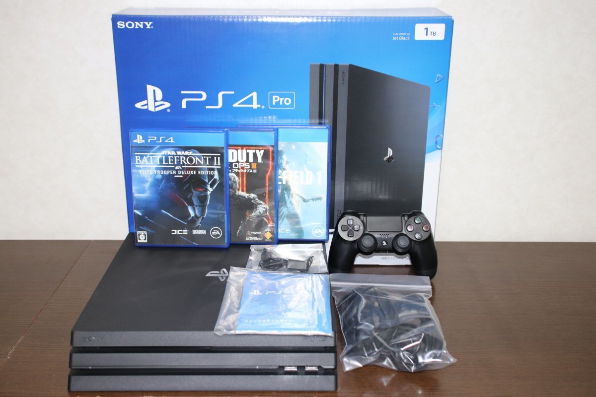 Pro 1TB PS4 PlayStation 0 Sony CUH-7000B CUH SONY Console 本体 
