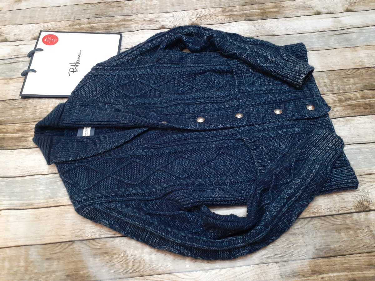 RON HERMAN DENIM ロンハーマンデニム コンチョ釦 インディゴ染め