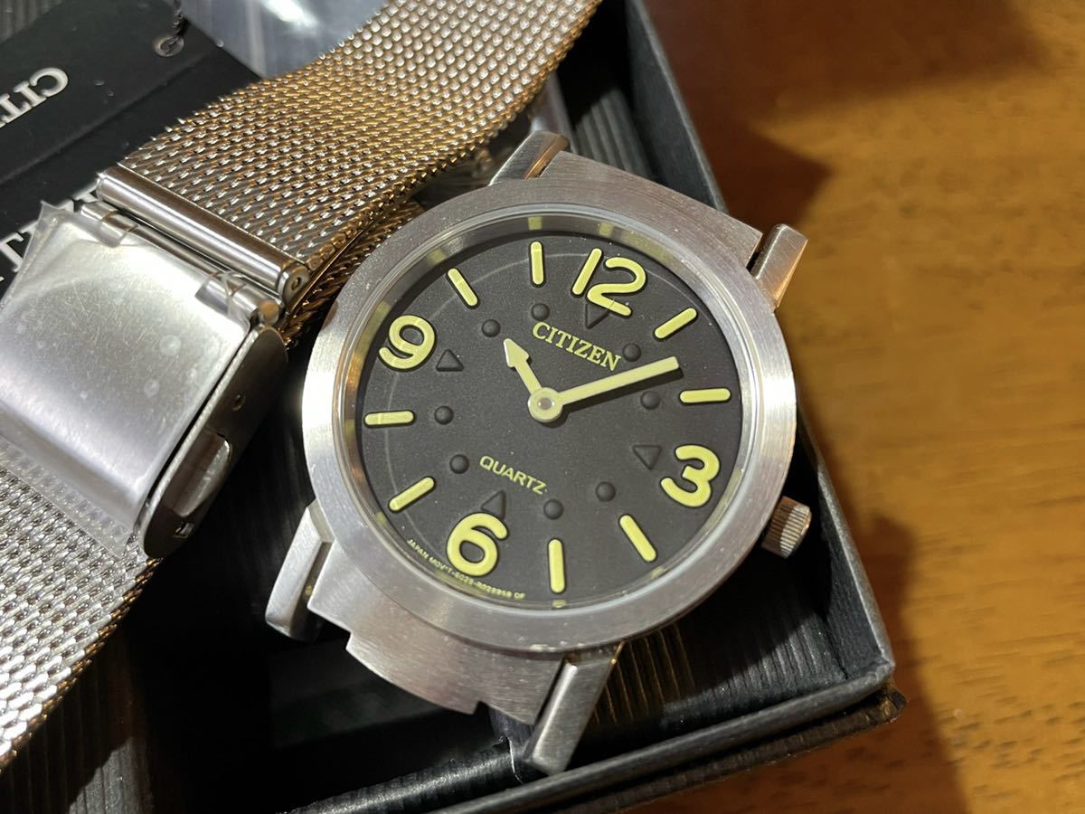 シチズン CITIZEN 盲人用 腕時計 ウインドウォッチ 美品稼働品