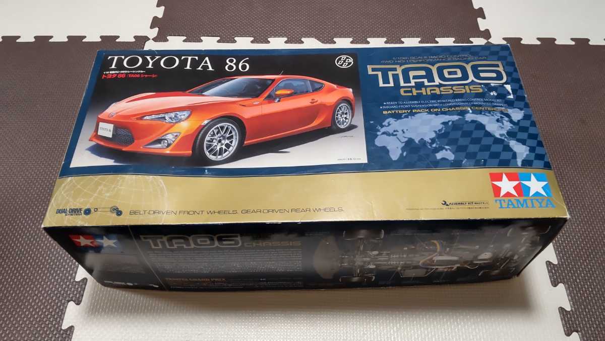 タミヤ TAMIYA 1/10RC トヨタ86 TA06 シャーシ プロポ セット