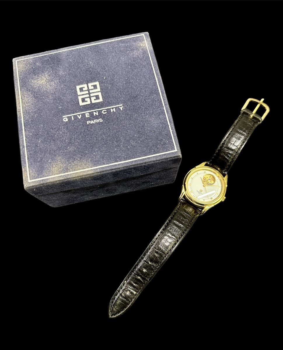 F434☆1円スタート☆GIVENCHY ジバンシィ ジバンシー メンズ腕時計