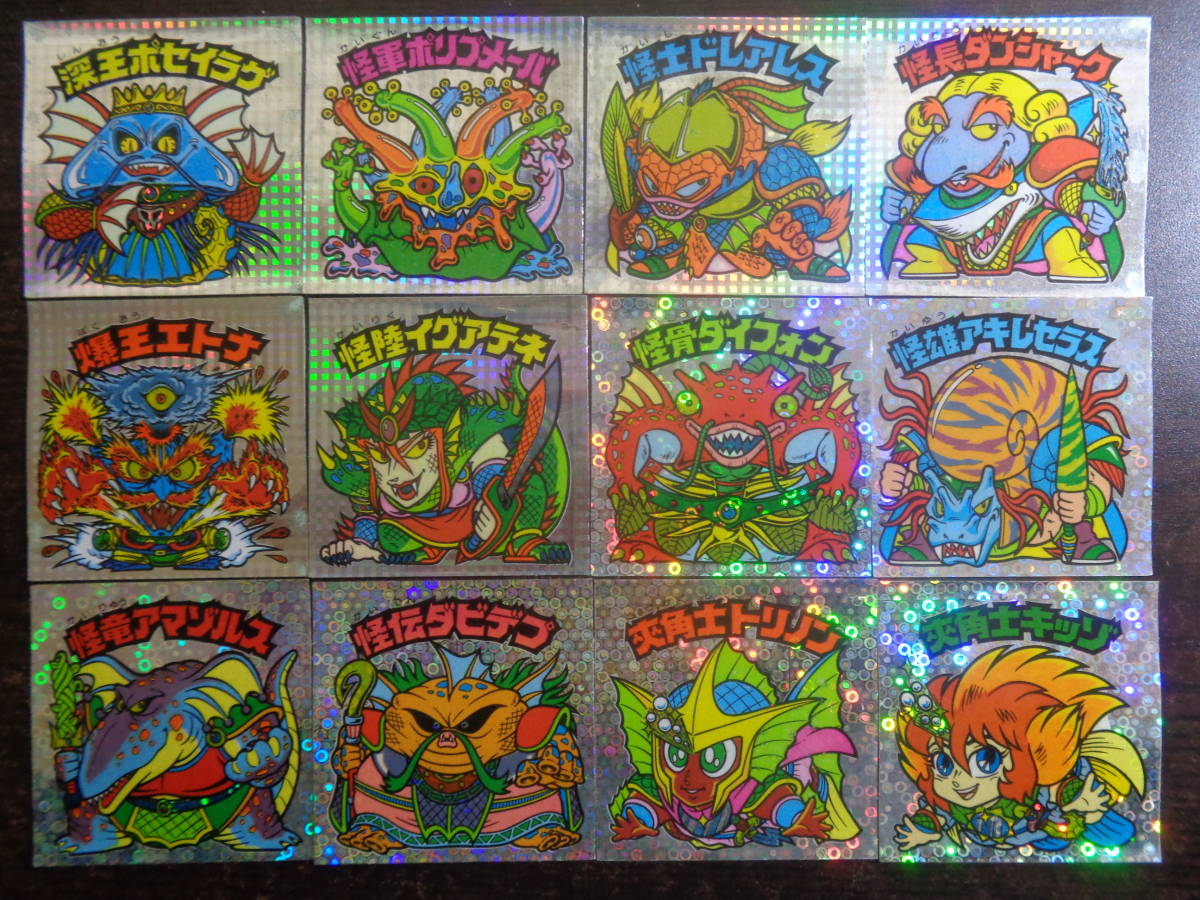 旧ビックリマン 旧 コンプ 第25弾P1ヘッドコンプセット ロッテ 正規品