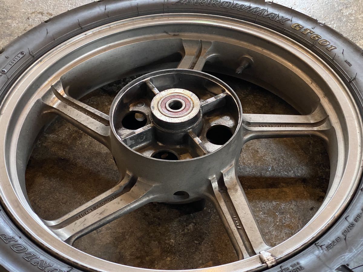 ゼファー400 カワサキゼファー400フロント ZR400C フロントホイール 