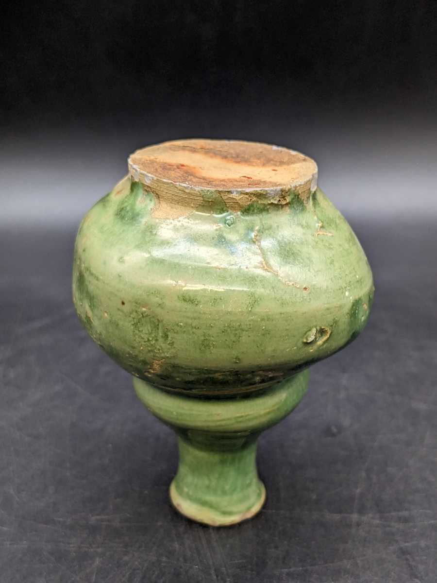 合子□安南 香合 蓋物 お茶道具 青華 宋胡禄 東南アジア 時代物 骨董品