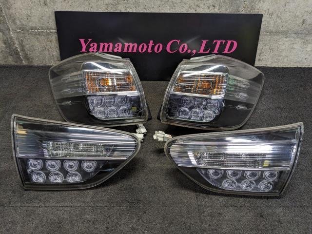 トヨタ ウィッシュ 20系 ZGE20 純正LEDテールライト 左右セット C】トヨタ ウィッシュ ZGE20/ZGE25 後期 純正 クリアテールセット
