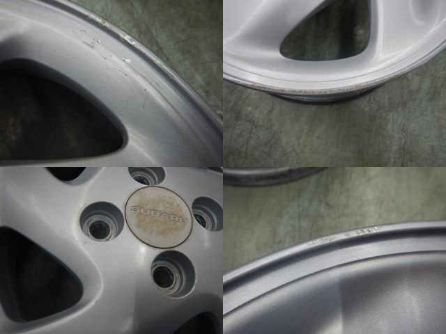 SUBARU スバル PLEO プレオ 13インチ純正アルミホイール 4本セット 4J 