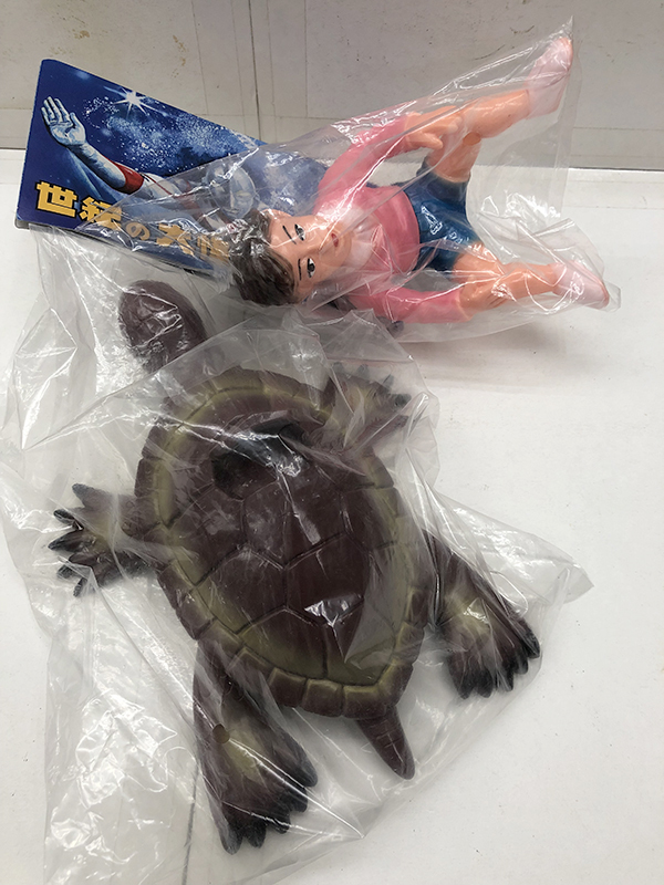 未開封 マーミット 怪獣ソフビ ウルトラQ ガメロン 太郎少年付き 世紀