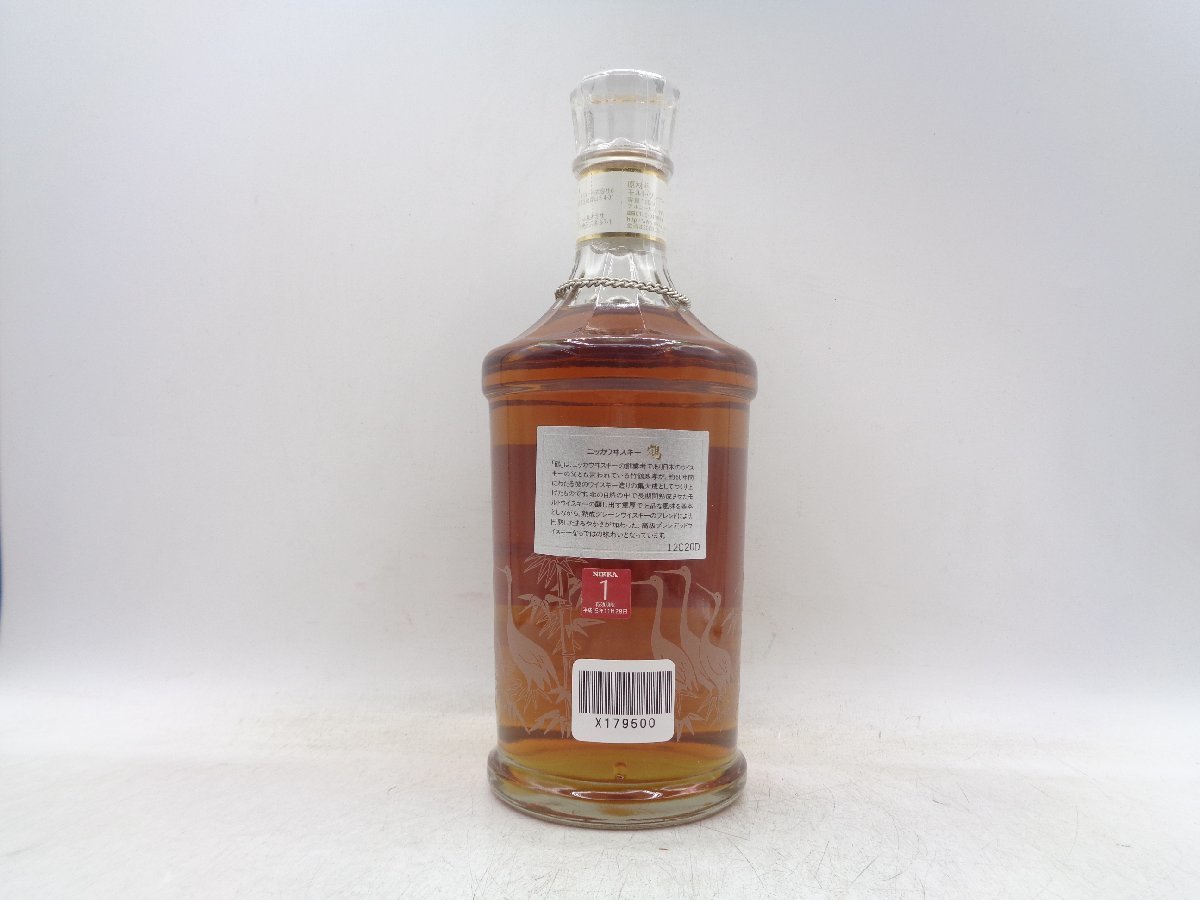 NIKKA WHISKY ニッカ ウイスキー 鶴 スリムボトル 700ml 43％ 国産 未