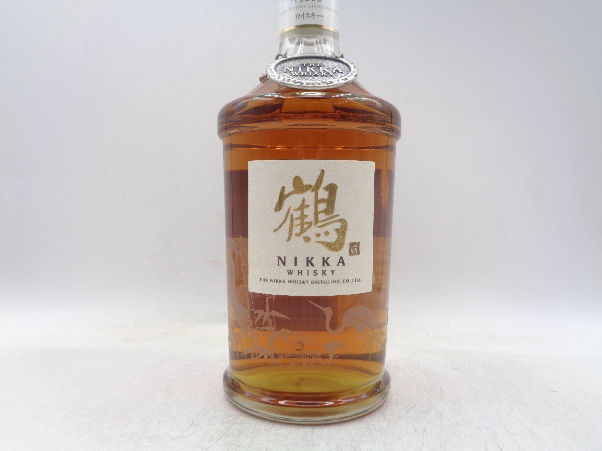 NIKKA WHISKY ニッカ ウイスキー 鶴 スリムボトル 700ml 43％ 国産 未