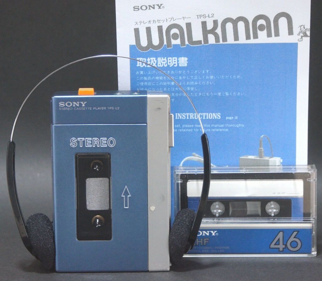 動作整備品】ソニー カセットテーププレーヤー 初代ウォークマン TPS