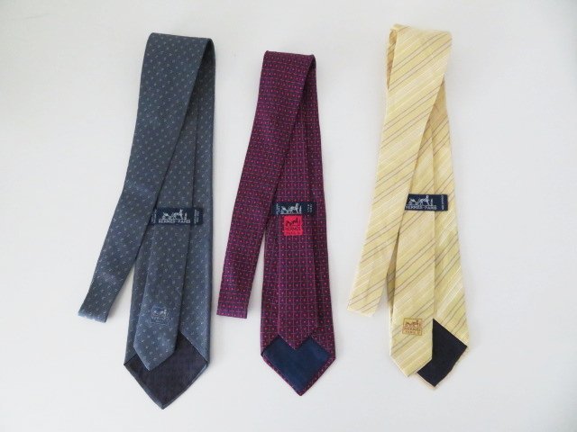 N23 HERMES エルメス ネクタイ まとめ 6本セット HERMES シルク