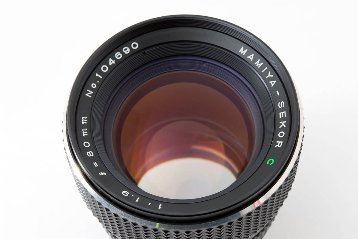 Mamiya マミヤ Sekor C 80mm f/1.9中判カメラ レンズ M645 1000S Super