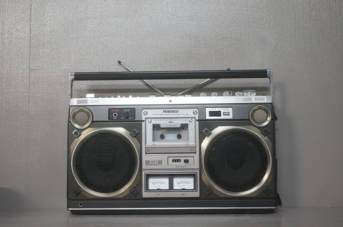 ジャンク品 日立 FM/AM ステレオカセットレコーダー TRK-4600M Yahoo