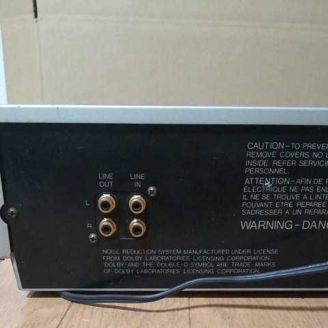 DENON カセットデッキ DR-F8 ジャンク品 【公式通販】