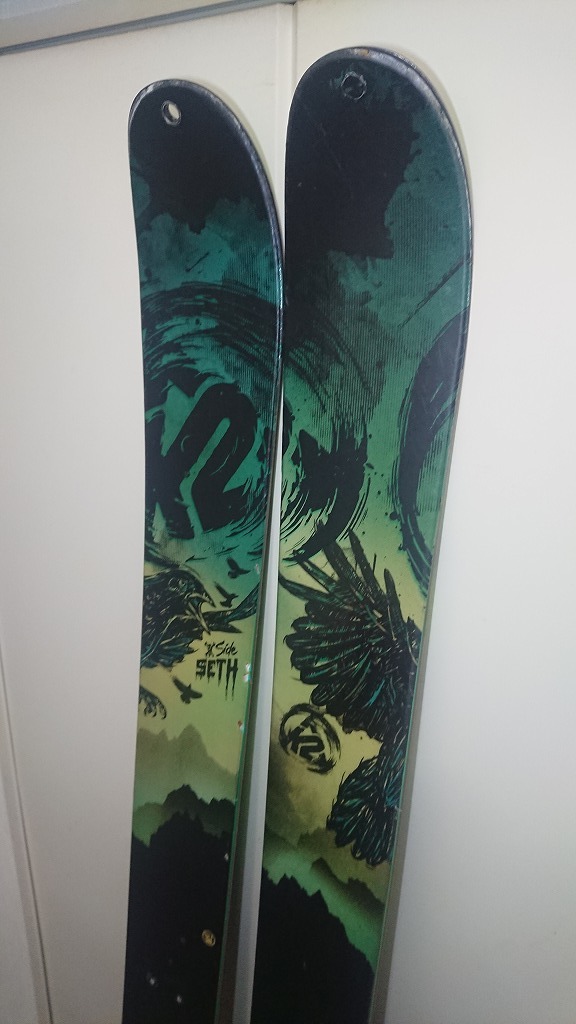  K2 Side Seth 181cm 147-118-135 Radius 26m パウダー用 ロッカー形状(フリーライド)｜売買されたオークション情報、yahooの商品情報をアーカイブ公開 - オークファン フリーライド