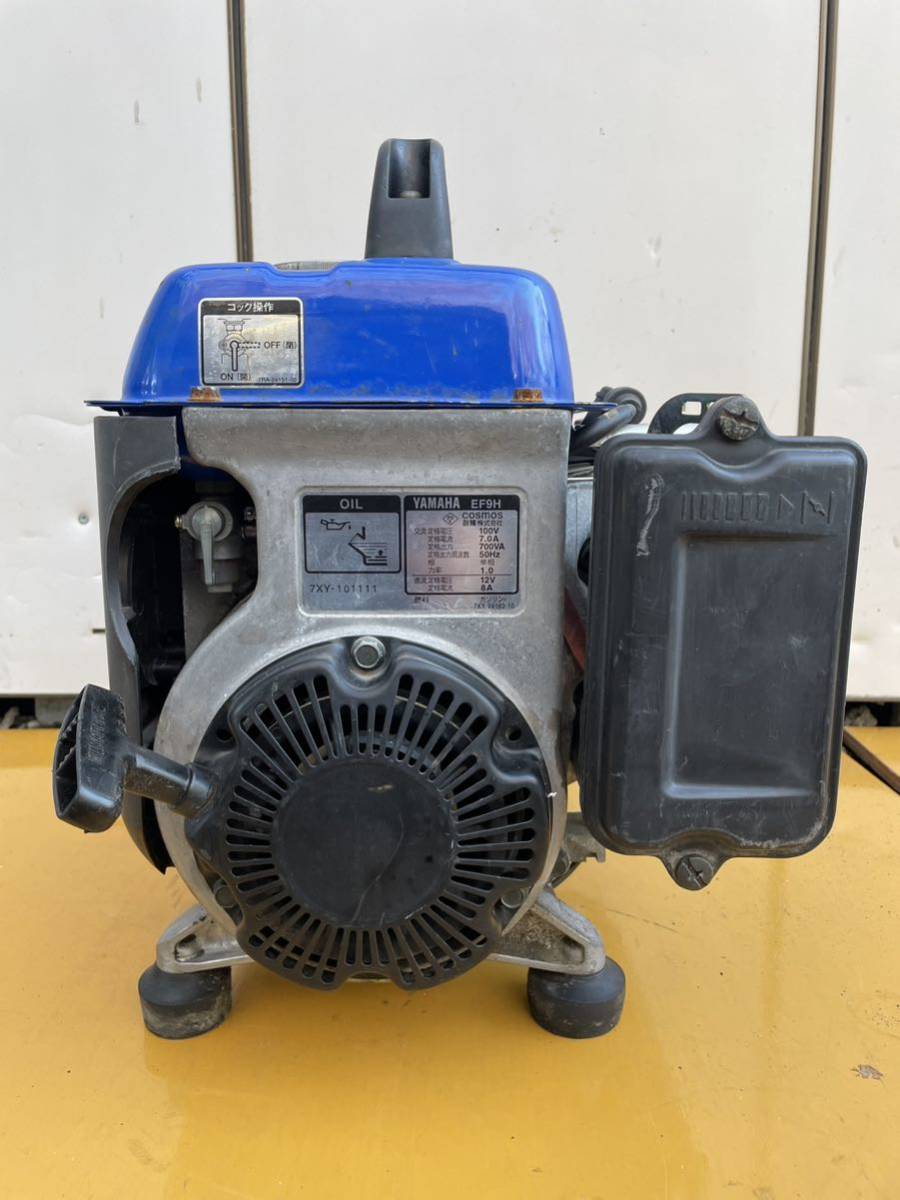 ☆ YAMAHA ヤマハ EF9H ポータブル 小型 発電機 100V 50Hz ガソリン 