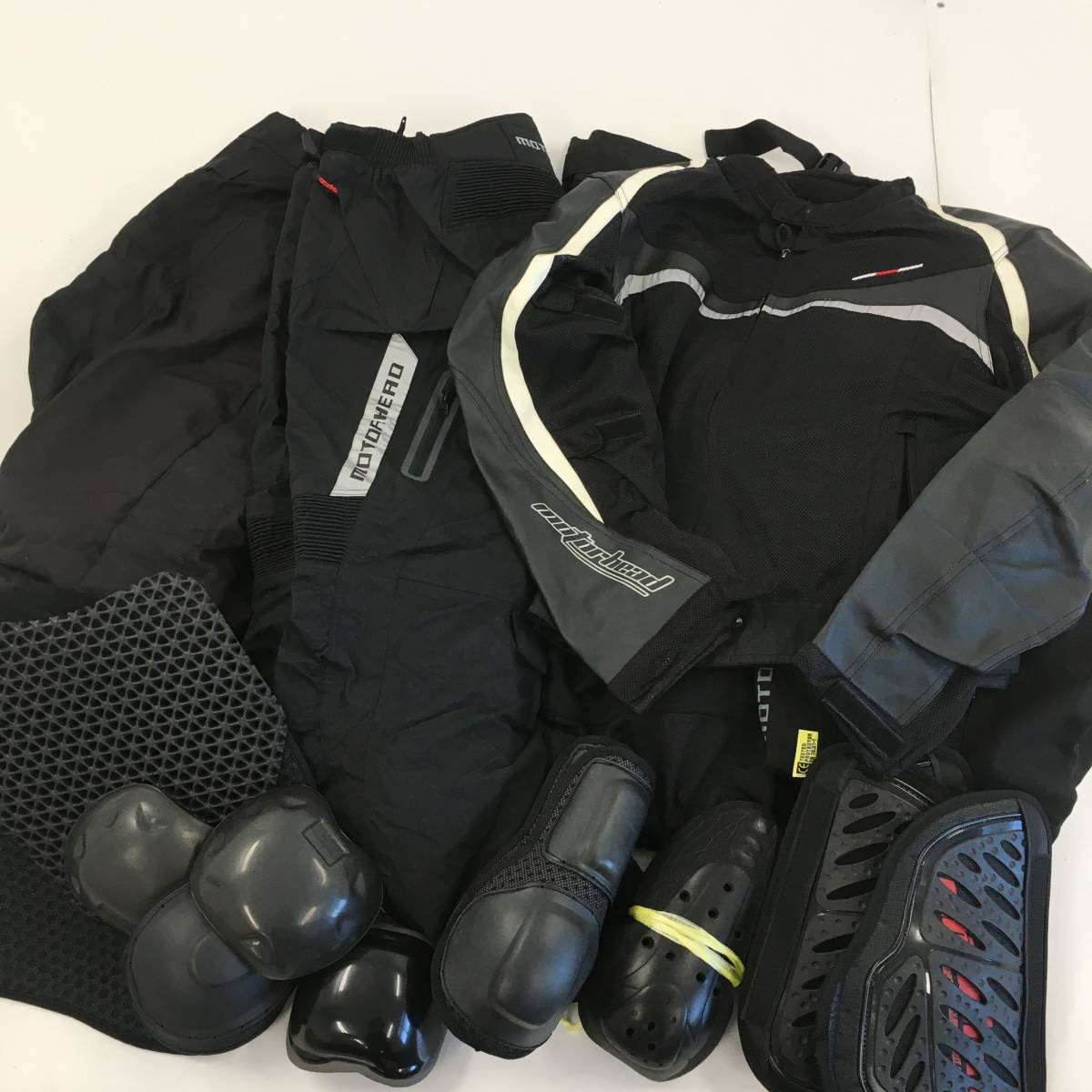 お得，正規品 1円 バイクウェア まとめ ジャケット パンツ プロテクター MOTORHEAD RIDERS モーターヘッド Buggy バギー ジャンク(ナイロン)｜売買されたオークション情報、yahooの商品情報をアーカイブ公開 - オ 一般