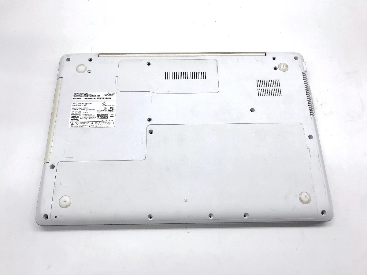 Celeron LIFEBOOK 富士通 3855U AH42&frasl;A3 FMV 1.60 FUJITSU FMVA42A3W Win10 AH42&frasl;Y AH42&frasl;A3大容量HDD搭載 &frasl;メモリ：4GB 1.60GH NT: AH42