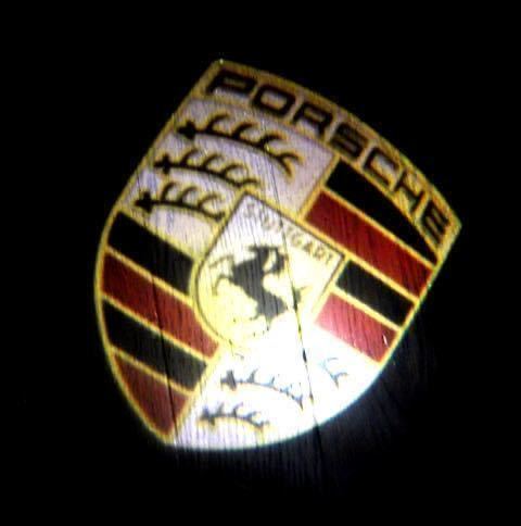 ポルシェ ロゴ パナメーラ 970型 LED カーテシ ドア ランプ 左右4個セット　送料無料