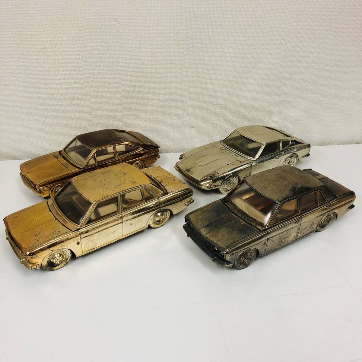 K-25.7】車 シガーケース 置物 おまとめ DATSUN Bluebird Excellent