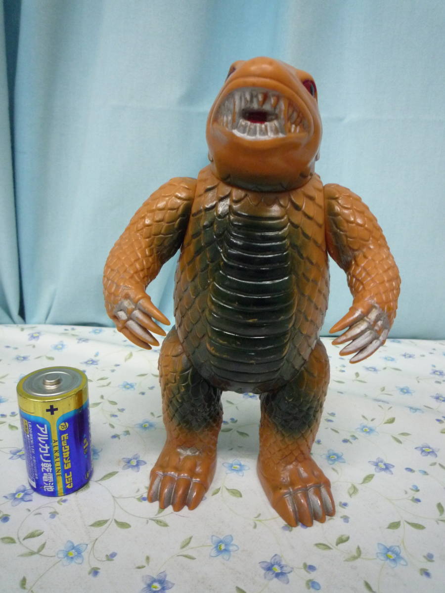 ブルマァク ジギラ マグマ大使 当時物 ソフビ スタンダードサイズ