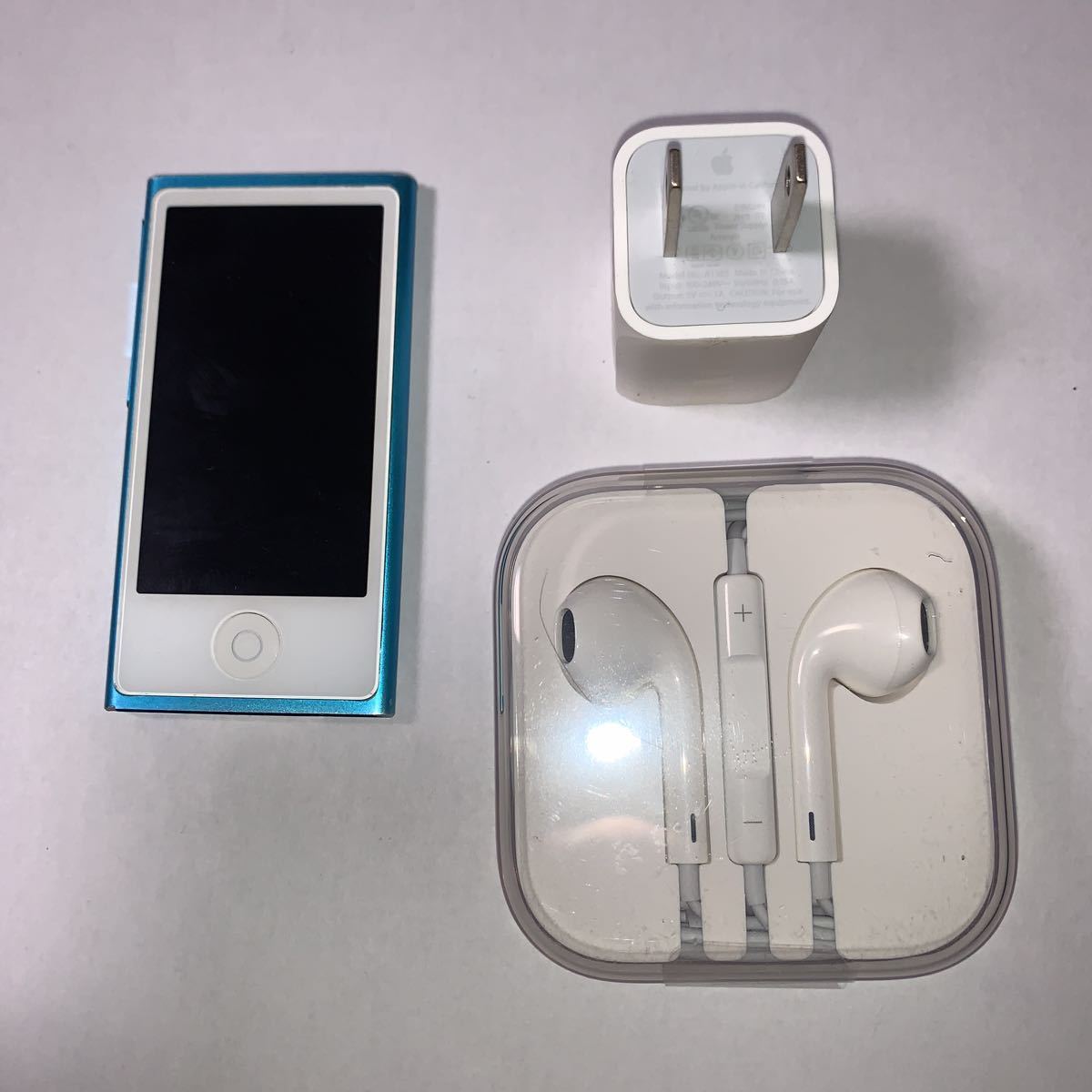 iPod nano Apple - 16GB ブルー MD477J 第7世代 Nano 第7世代