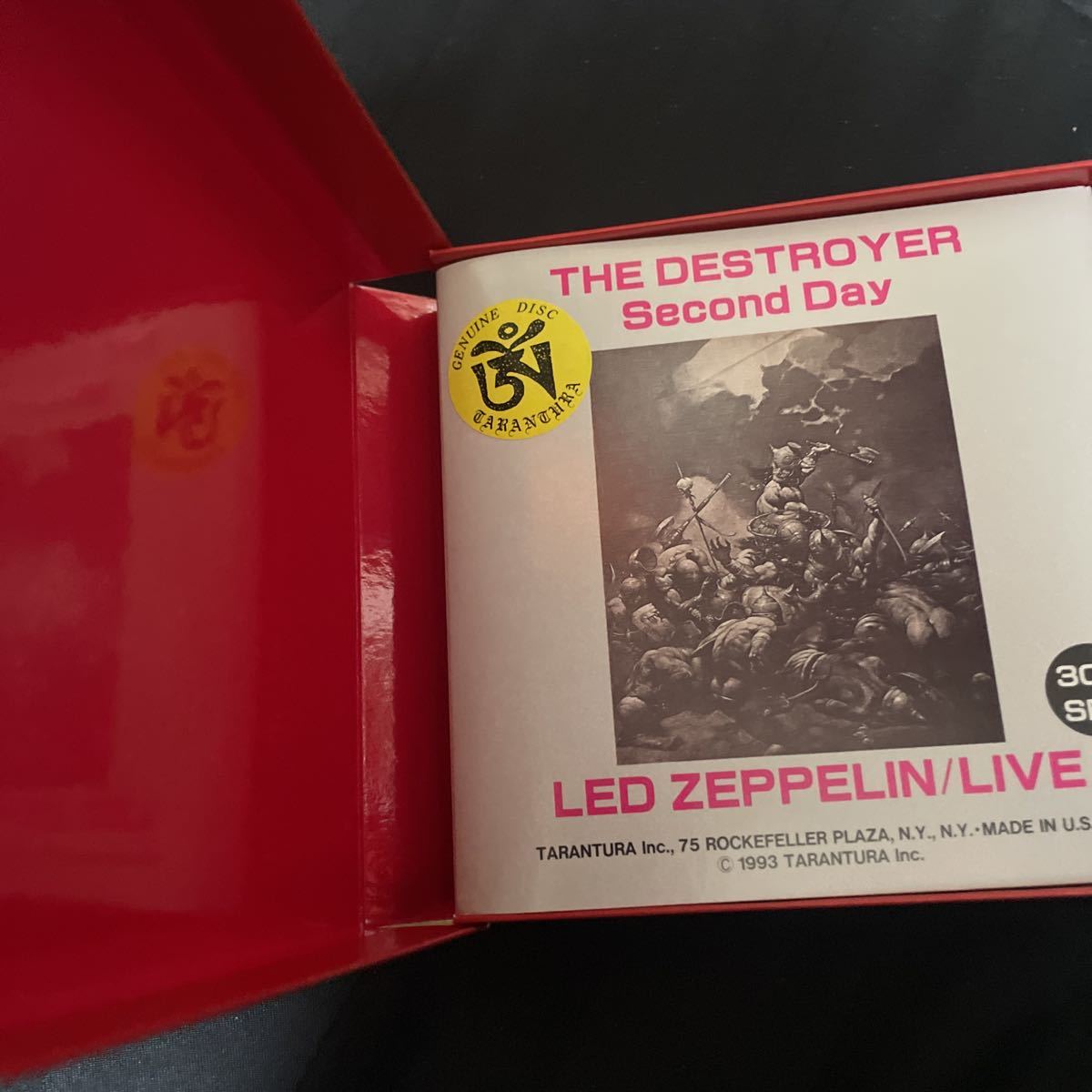 LED ZEPPELIN tarantura The Destroyers Cleveland 2 Days 6cd 1977
