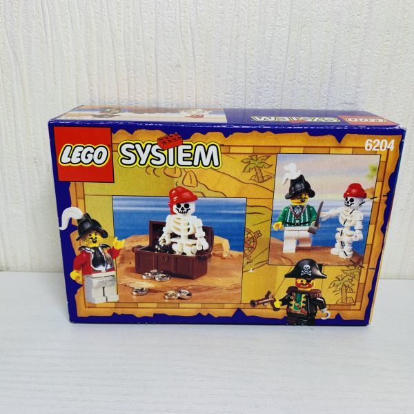 ○60ツ12【送60】1円～未開封 レゴ LEGO システム ＃6204 海賊のセリス 