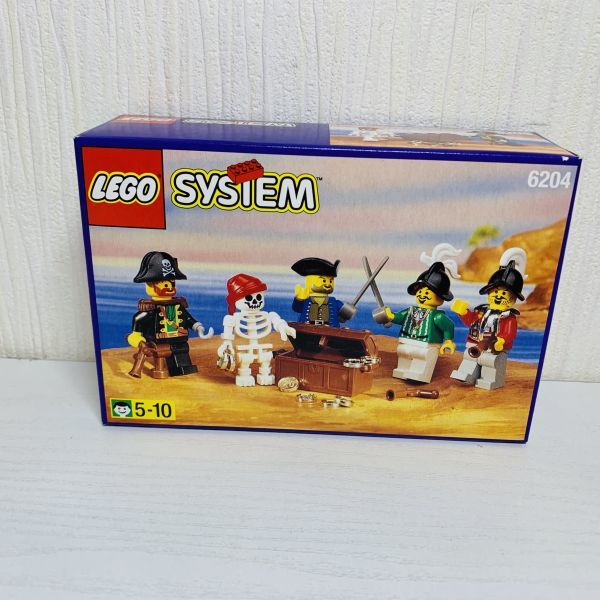 ○60ツ12【送60】1円～未開封 レゴ LEGO システム ＃6204 海賊のセリス 