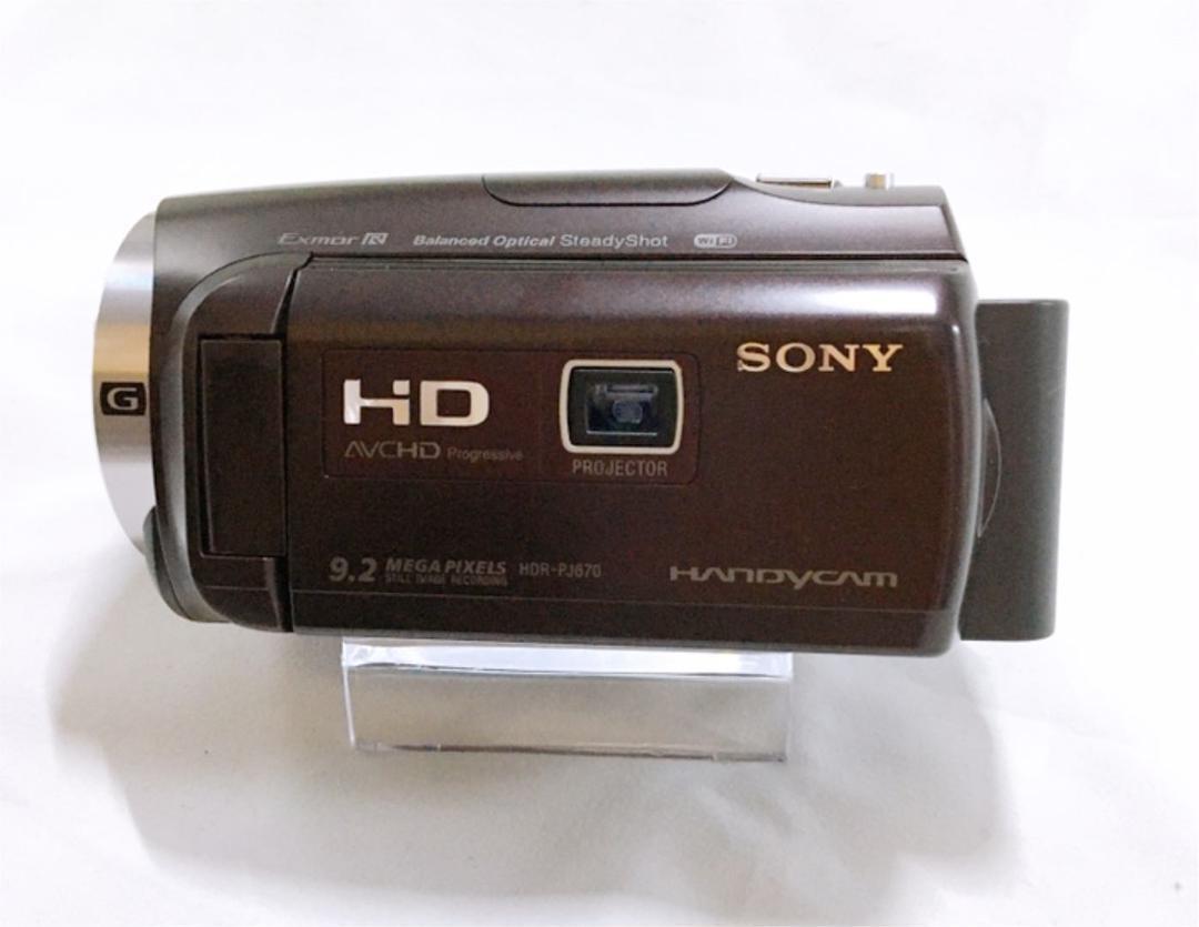 ビデオカメラ SONY ソニー HDR-PJ670/TC ハンディカメラ ビデオカメラ