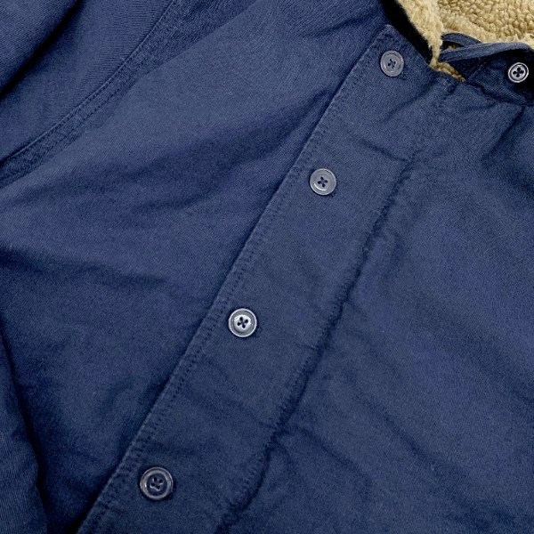 ワイパー U.S.NAVY N-1 SOLID デッキジャケット 古着 ミリタリー 裏 