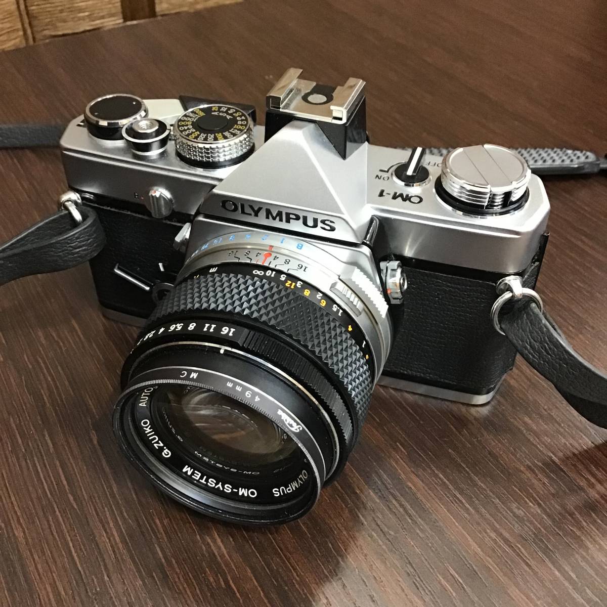 完動品OLYMPUS OM-1 + 標準レンズ フイルム一眼 動作確認済み
