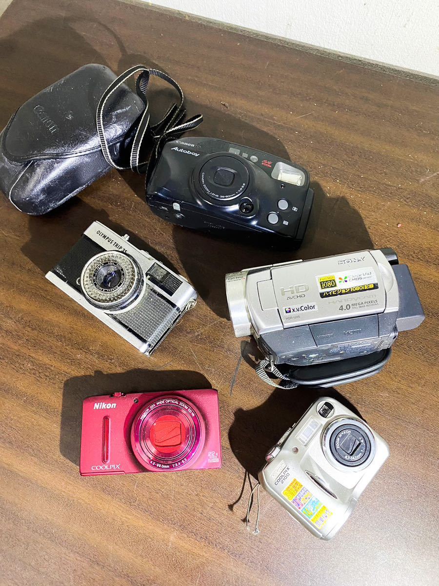 カメラ ジャンク品 Nikon Canon OLYMPUS SONY