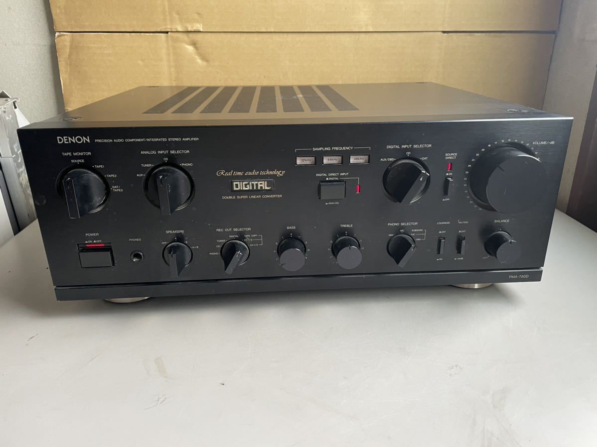DENON PMA-780D プリメインアンプ - 中古オーディオ 高価買取・販売
