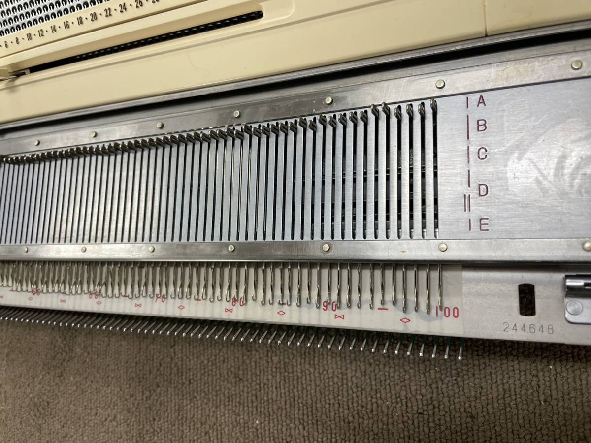 1円 益 brother ブラザー 編機 KH-801 オート エル L 801 編み機 手 